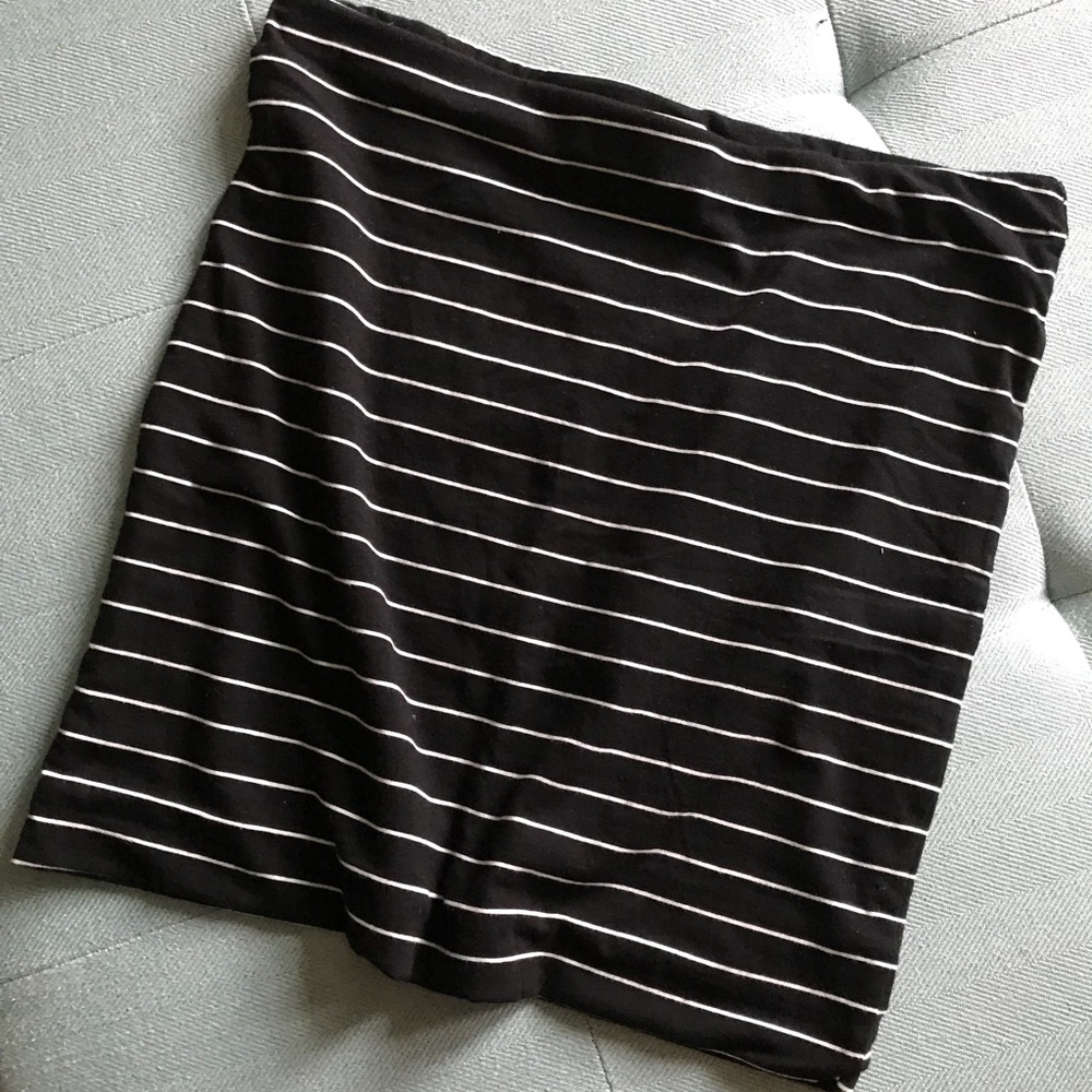 H&M Striped Mini-Skirt